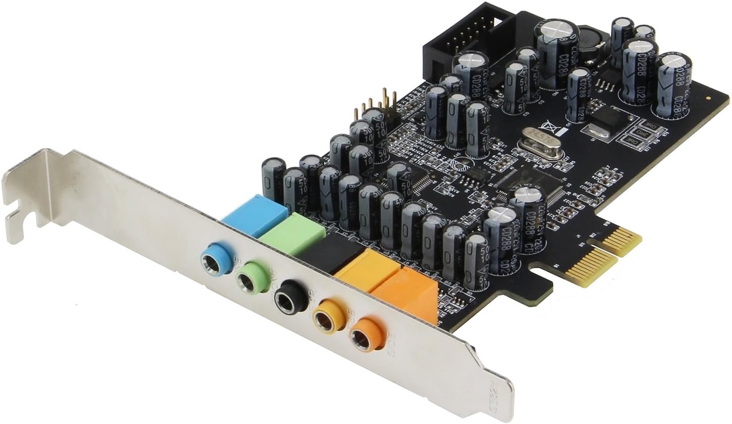 PCIe 7.1 Channel Sound Card with SPDIF Bracket K9072