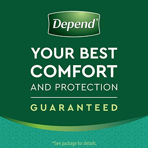 Incontinence Underwear for Women, Disposable, Maximum Absorbency, Large, 52 Count H7940