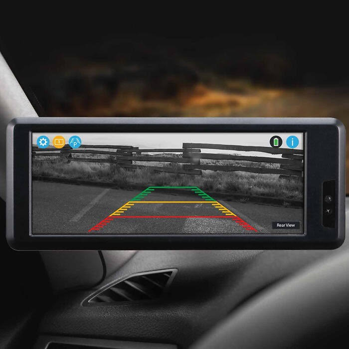 Wireless Backup Camera with Solar HD Monitor V7331