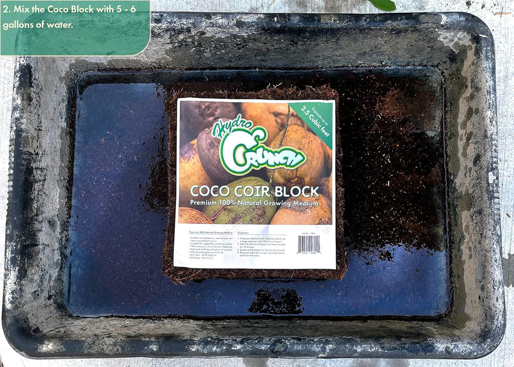 Coco Coir Block 2.5 Cubic Ft (2-Pack) D81369