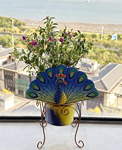Metal Butterfly Flower Pot for Outdoor Planters J58982