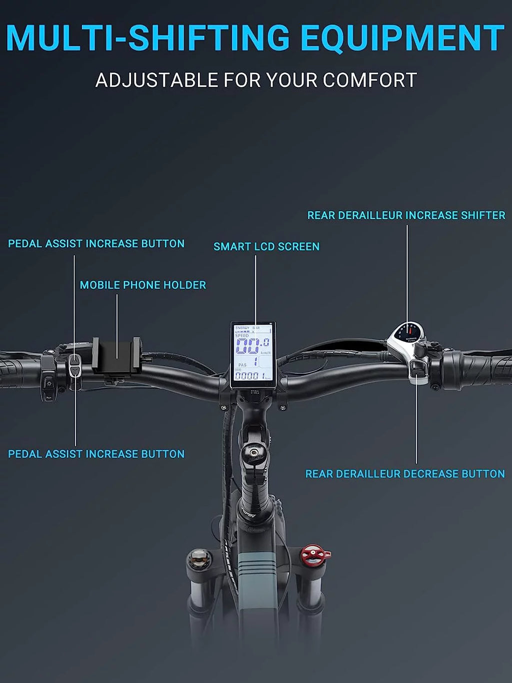 Folding Electric Bike for Adults, 750W Motor, 48V 14Ah Removable Battery, 20" Fat Tire, 7-Speed W876