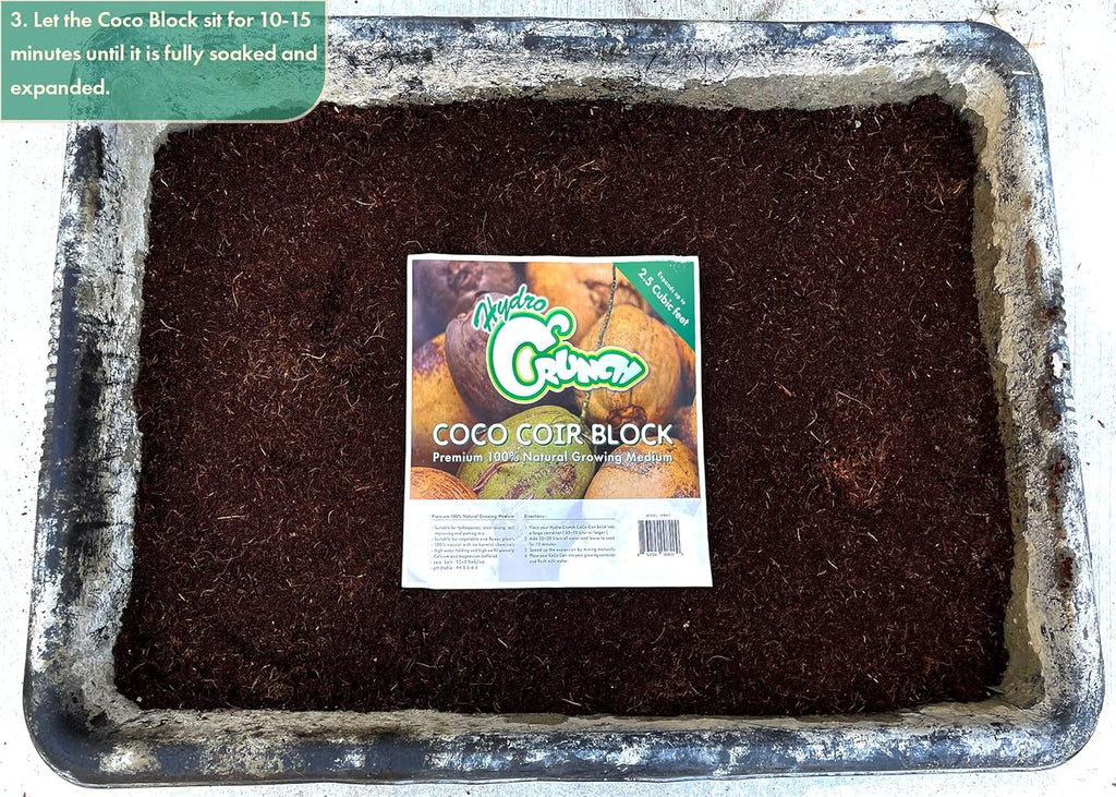 Coco Coir Block 2.5 Cubic Ft (2-Pack) D81369