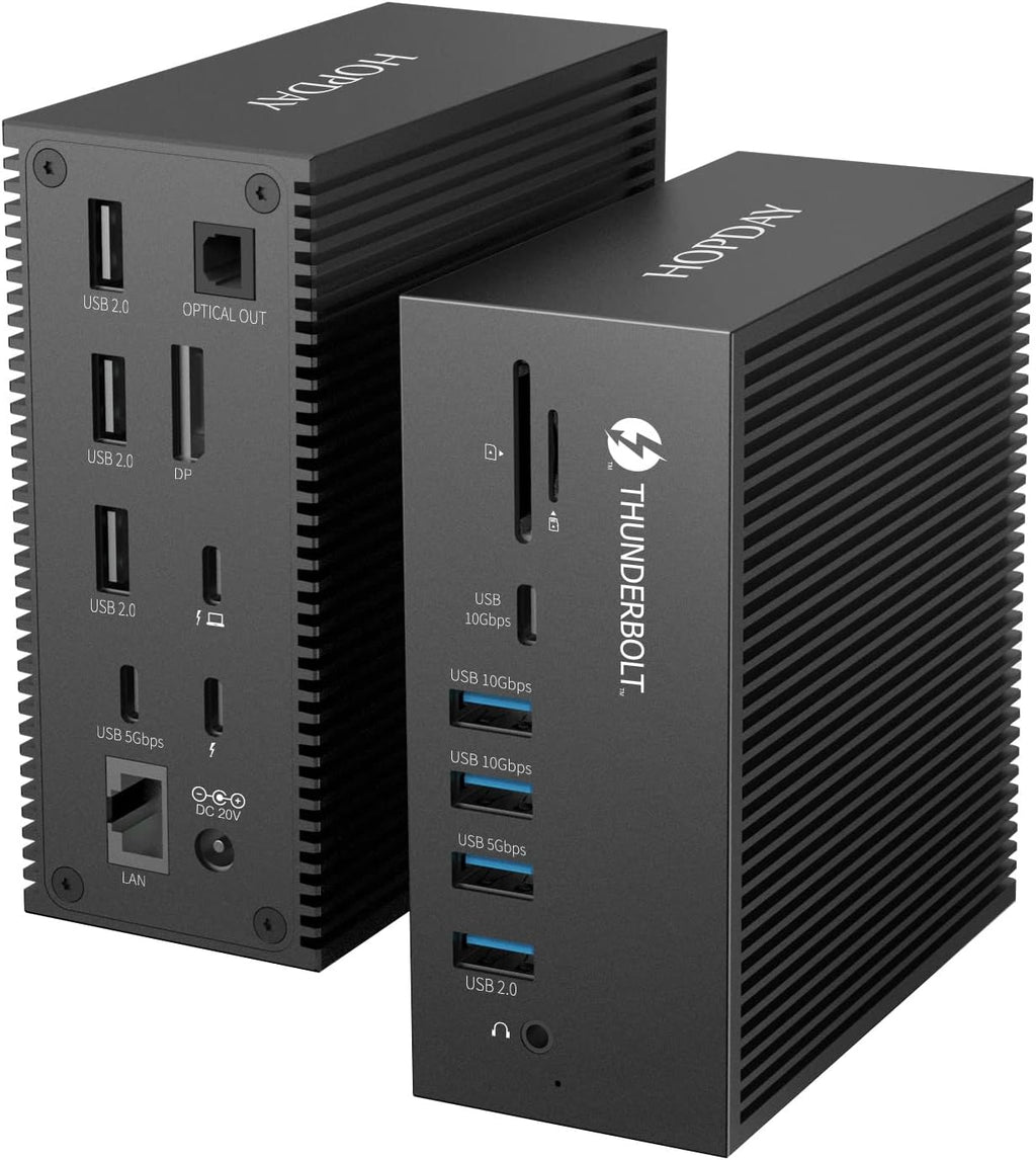 USB C Docking Station 10 in 1 Dual Display Hub for Laptop W6698