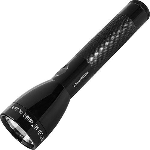 LED 2-Cell C Flashlight, Black P457
