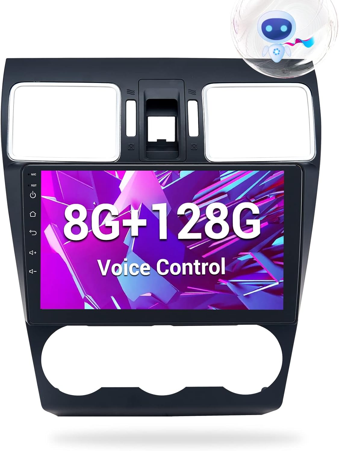 Car Stereo Bluetooth Radio with Carplay Android Auto Touch Screen Z540278
