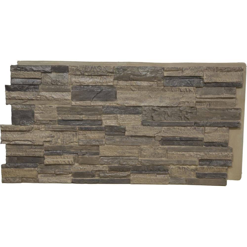 Stacked Stone Faux Siding Panel S4255