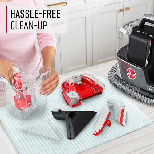Portable Carpet and Upholstery Spot Cleaner Machine with Powerful Suction X136
