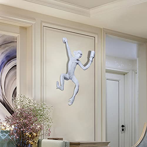 Resin Hemp Rope Monkey Wall Light E27 for Dining Room W3763