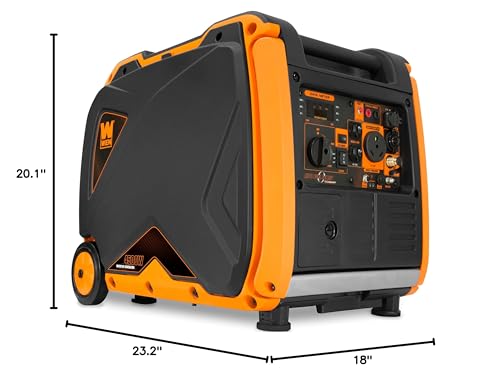 6800-Watt Dual Fuel Portable Inverter Generator with Electric Start W5913