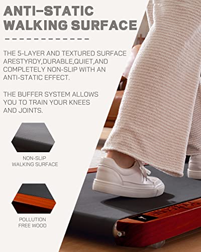Under Desk Treadmill Walking Pad with Remote Control T437740