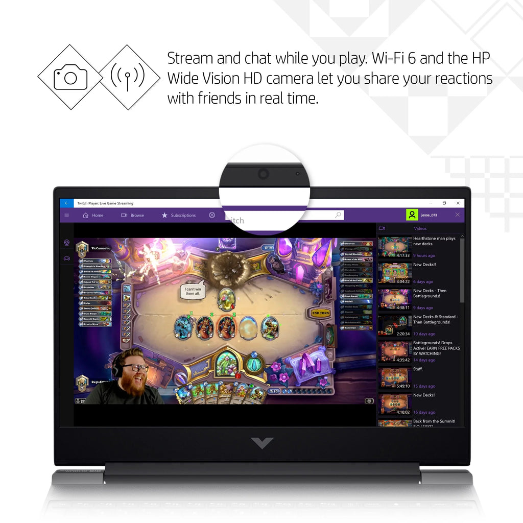 15.6" 144Hz Gaming Laptop, Intel Core i5, 16GB RAM, 512GB SSD W777989