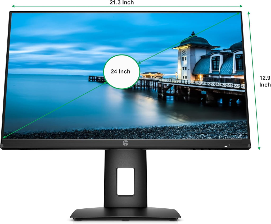 24 Inch Anti-Glare FHD Monitor with HDMI and VGA Ports X636393