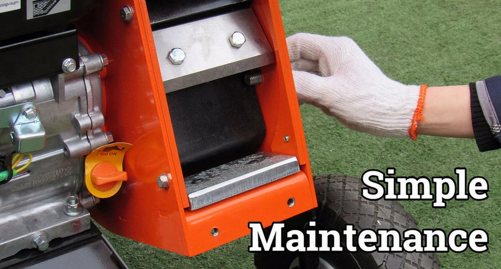 Wood Chipper Shredder Mulcher 7HP Gas Powered Compact 3 Inch Max Capacity V919892