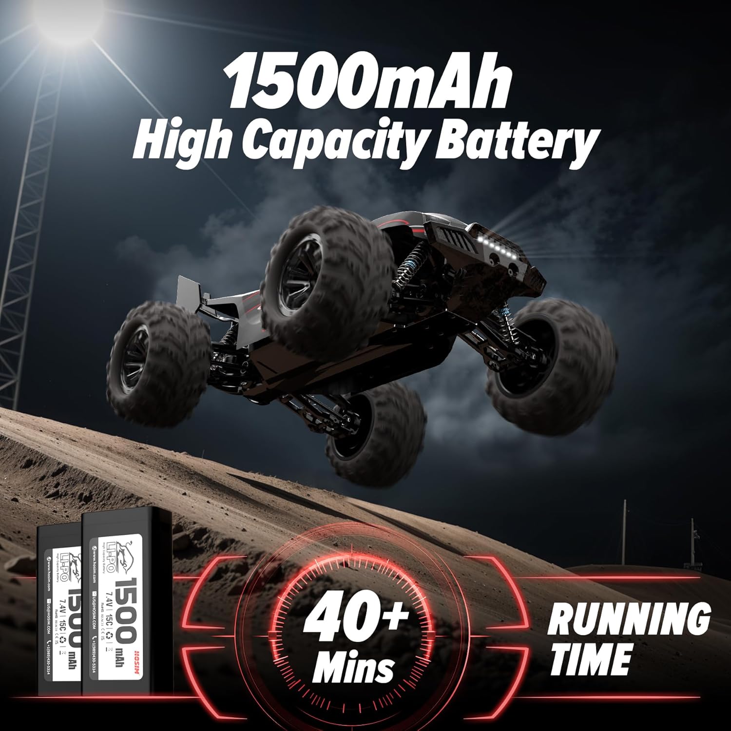 1:10 RC Car High Speed Remote Control Truck W48942