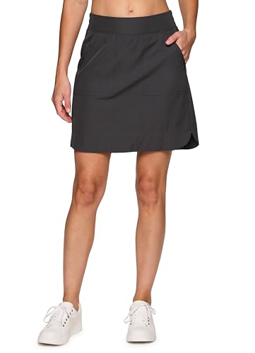 Women's Quick Drying Woven Skort with Pockets for Tennis, Golf, Running Z8059