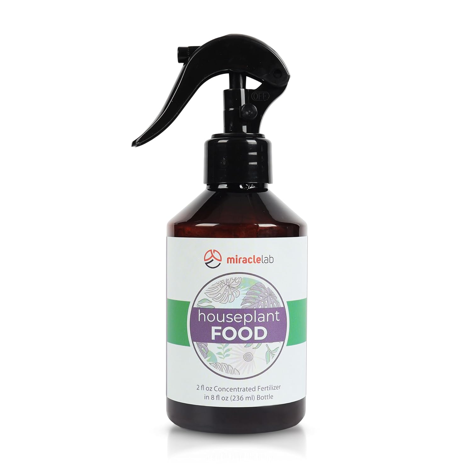 Liquid Houseplant Fertilizer with Natural Organic Ingredients, 2 oz Concentrated X538