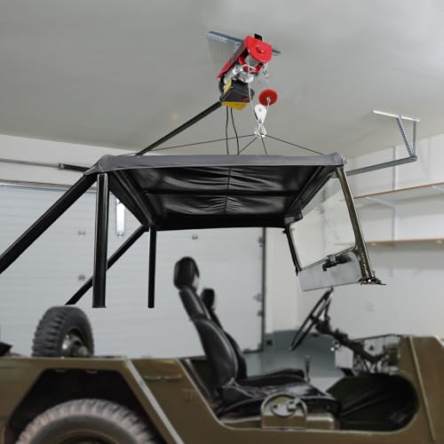 Electric Hoist, 2200 lbs Capacity, 110V with Wireless Remote, 40ft Lifting Height Y665