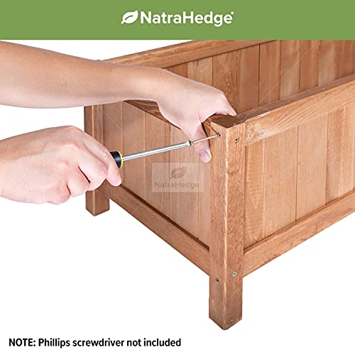 Wooden Planter Box for Patio Garden C63934