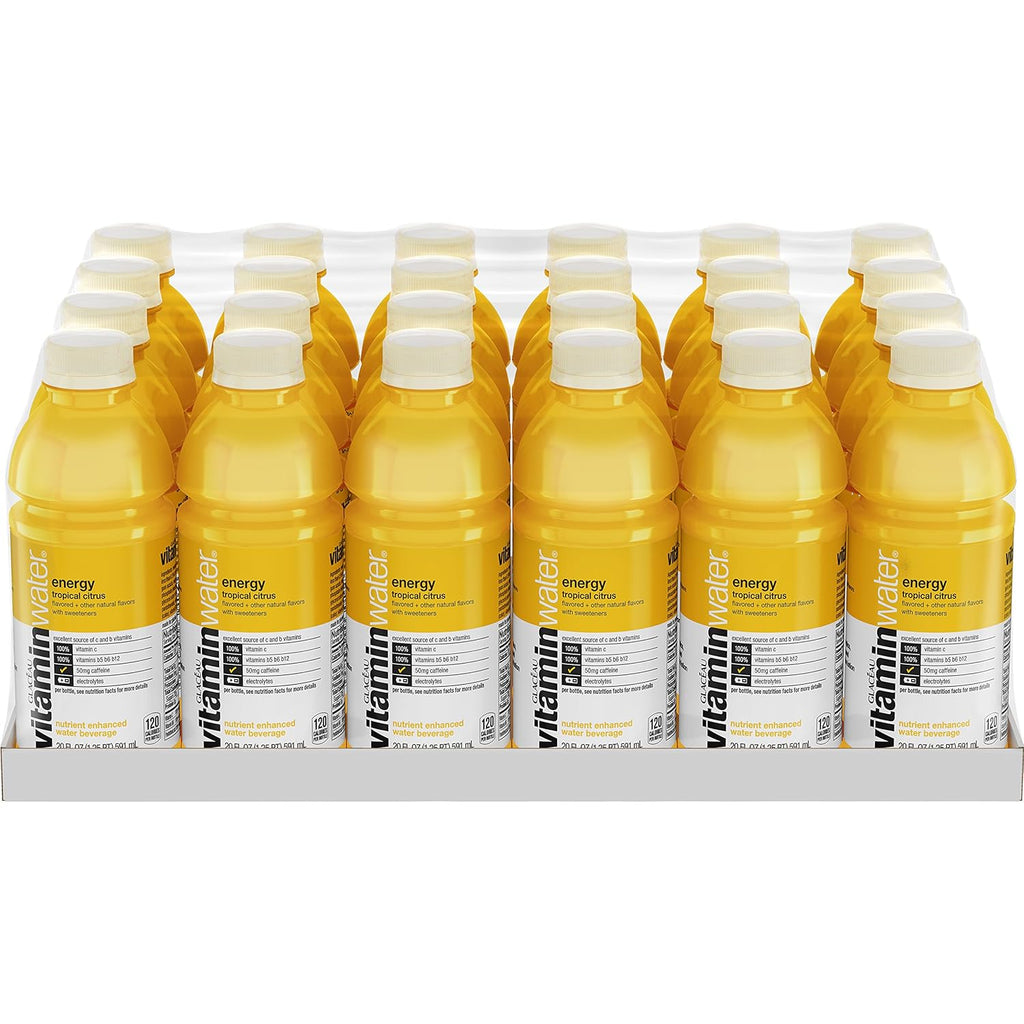 Tropical Citrus Electrolyte Enhanced Water, 20 fl oz, 24 Pack A439