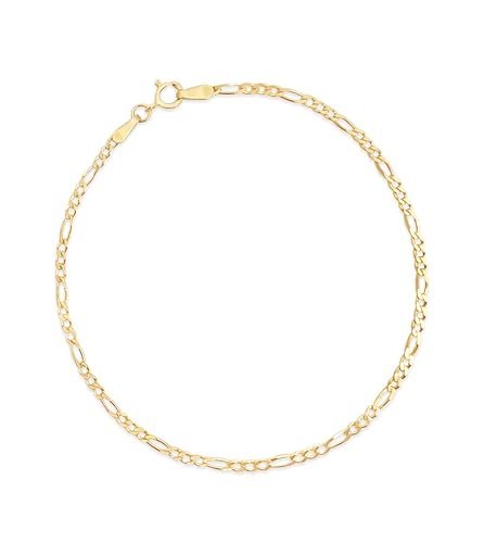 Figaro Link Chain Bracelet for Men and Women M583752