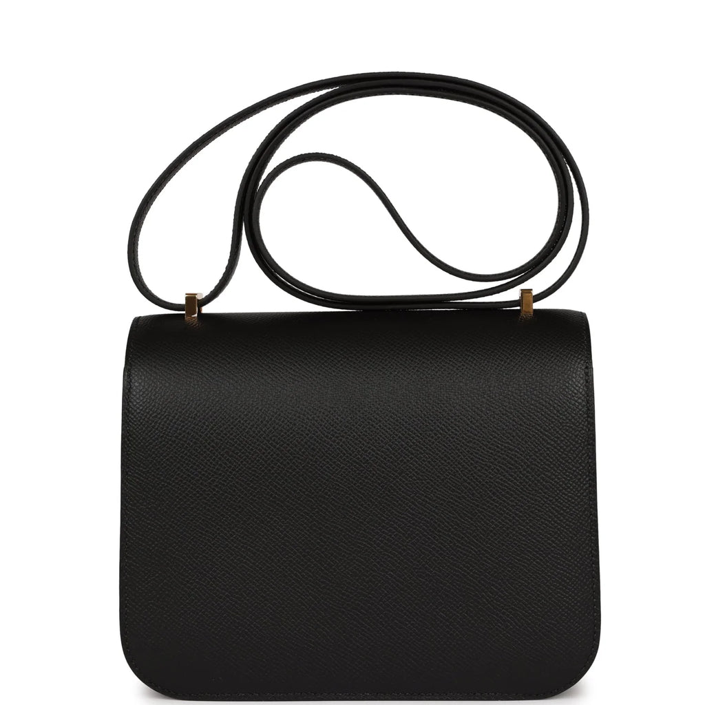 Constance 18 Black Epsom Gold Hardware L773103