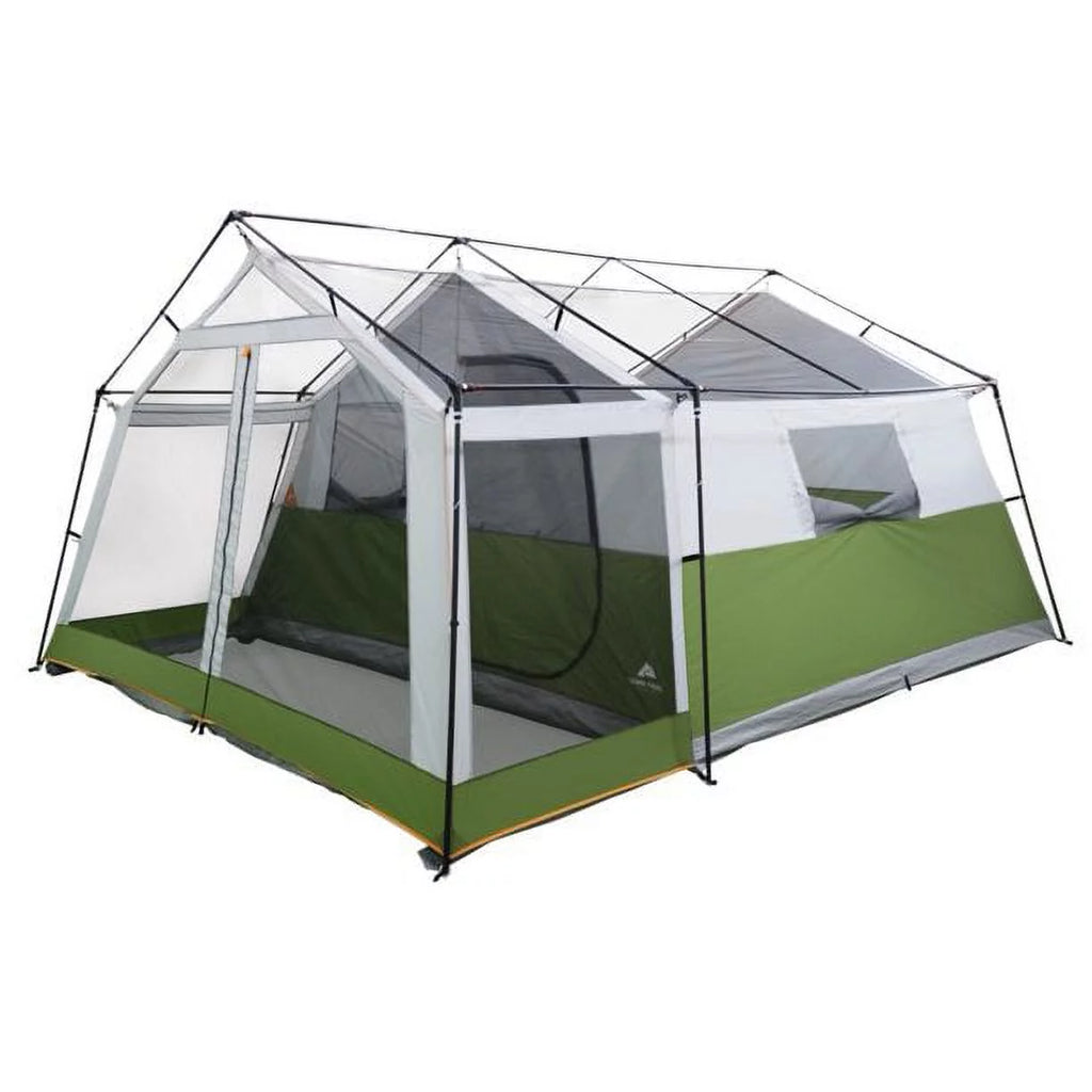 8-Person Family Cabin Tent with Screen Porch, Green V660