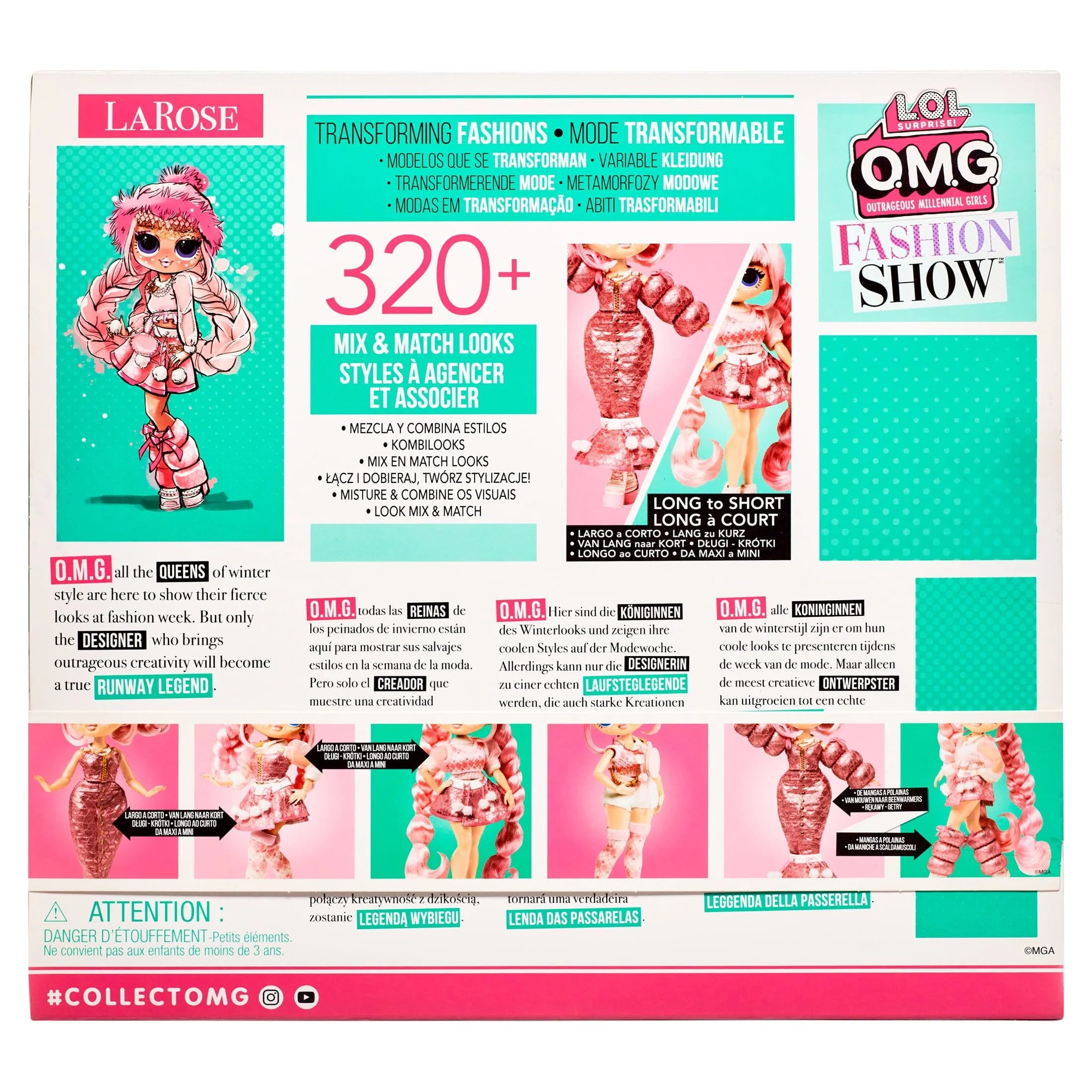 Fashion Doll with 320+ Looks D287