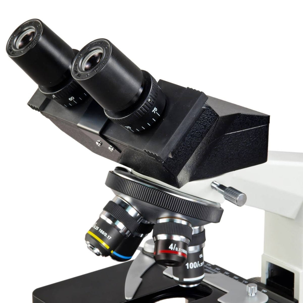 40X-1600X Compound Binocular Microscope with LED Light B583647