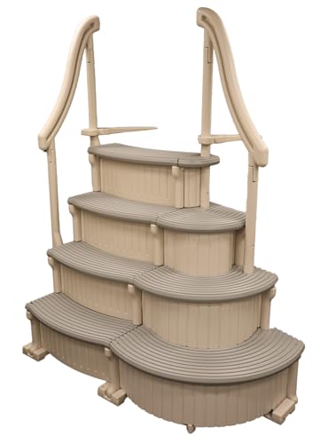 Above Ground Swimming Pool Curve Base Steps K10297