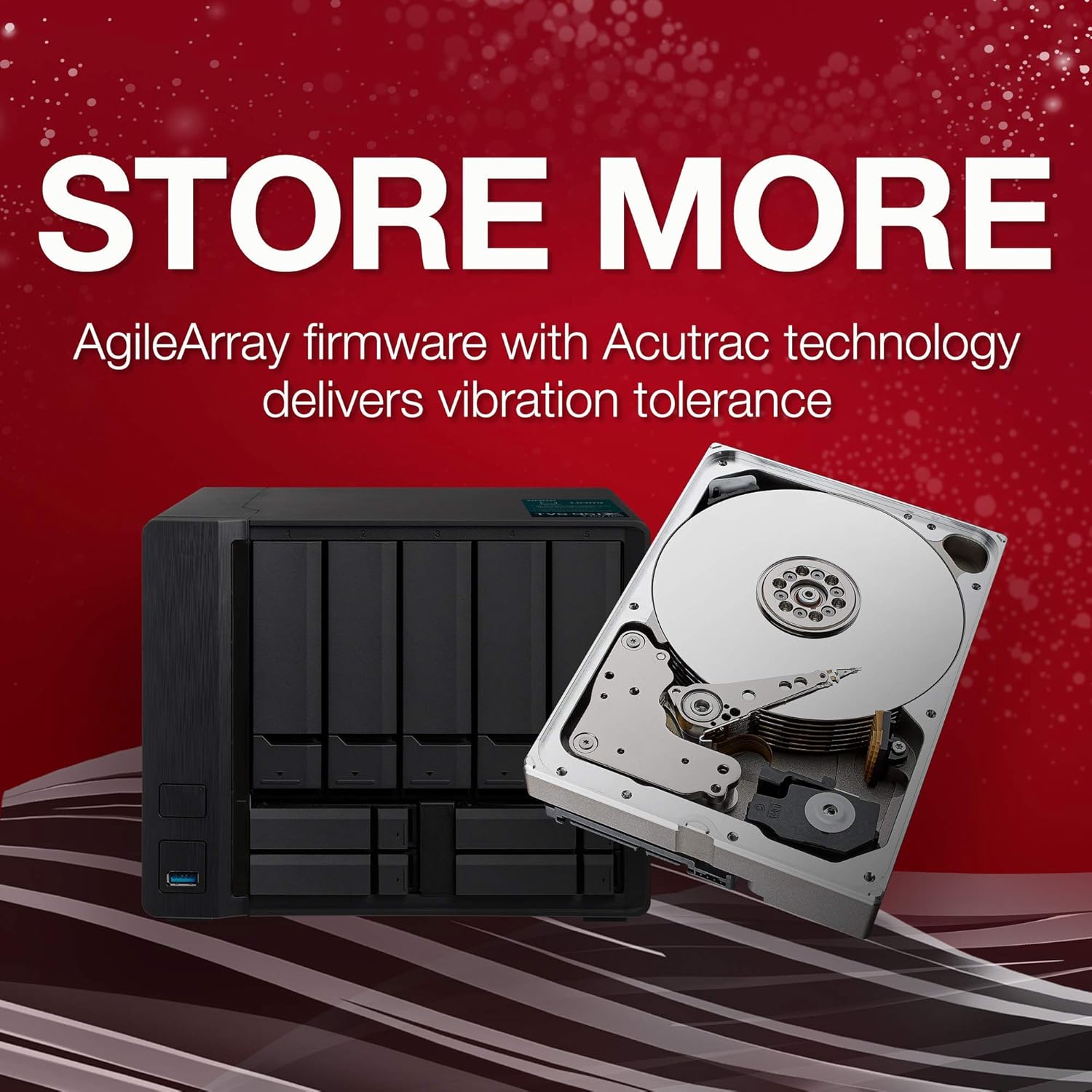 10TB NAS Internal Hard Drive HDD 3.5 Inch SATA 7200 RPM B902