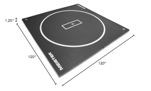 10ft x 10ft Roll-Up Wrestling Mat for Home & Gym S570