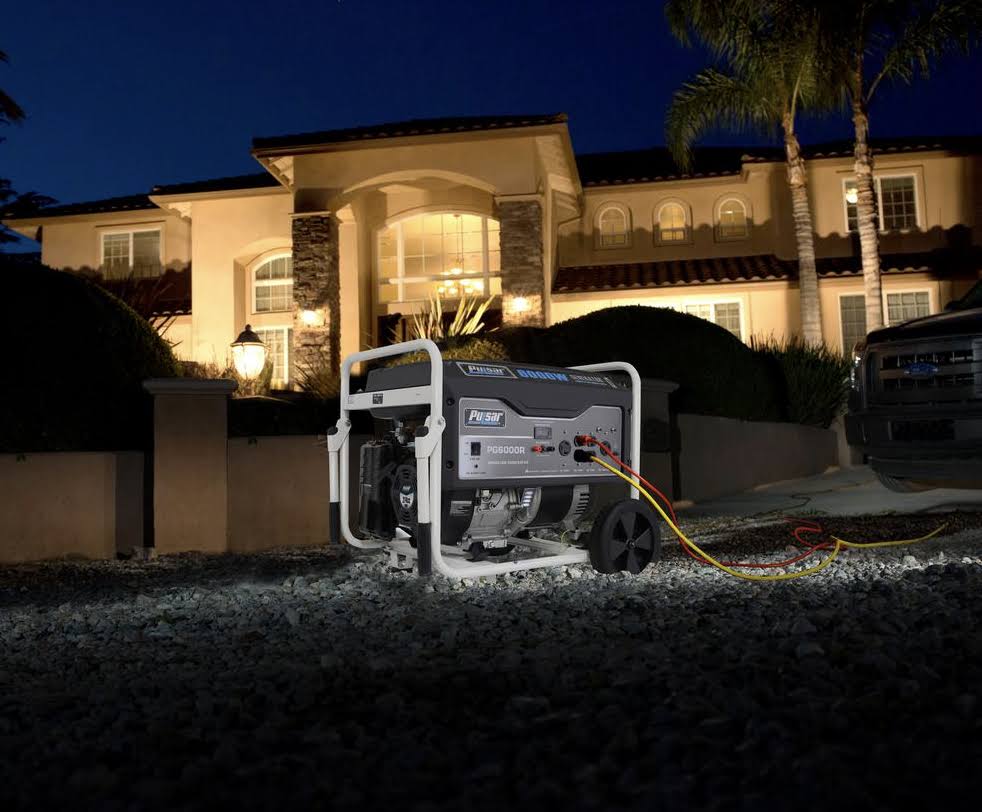 6,000 Peak Watt Gas-Powered Portable Generator G630186