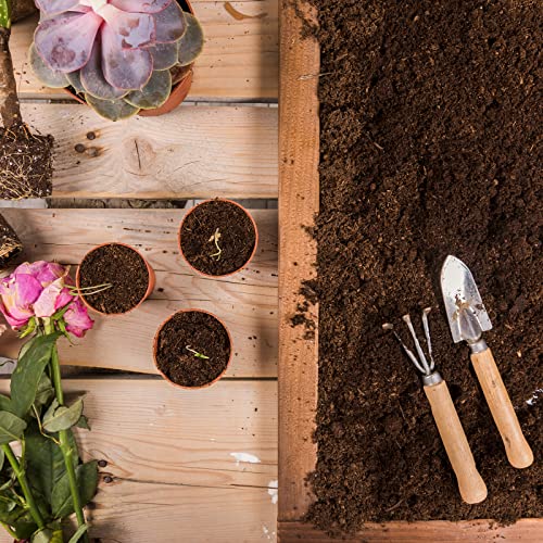 Organic Coconut Coir Brick Compressed Potting Soil for Plants Flowers Reptiles X914