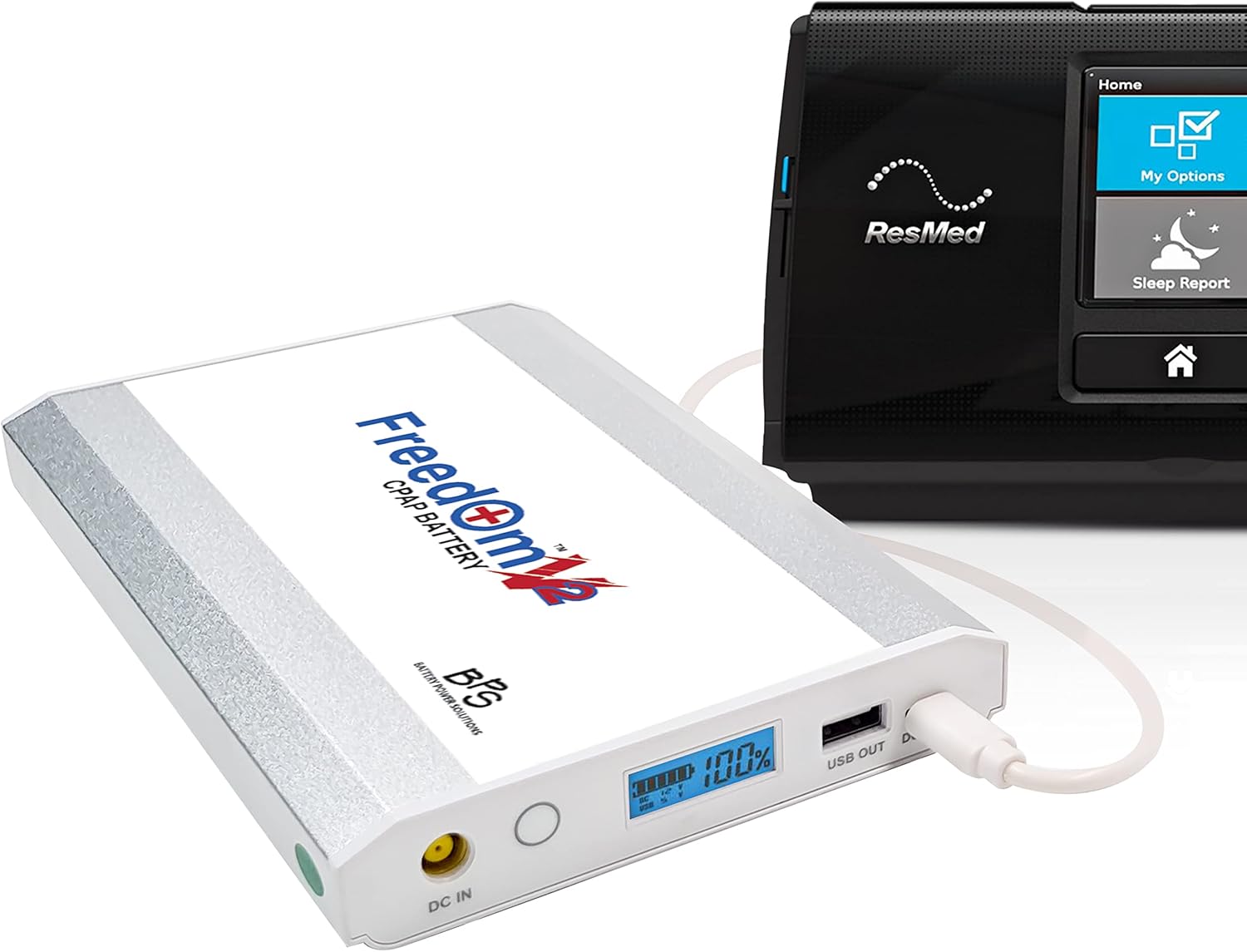 CPAP Battery for ResMed AirSense 10, Camping and Travel Backup Power V643