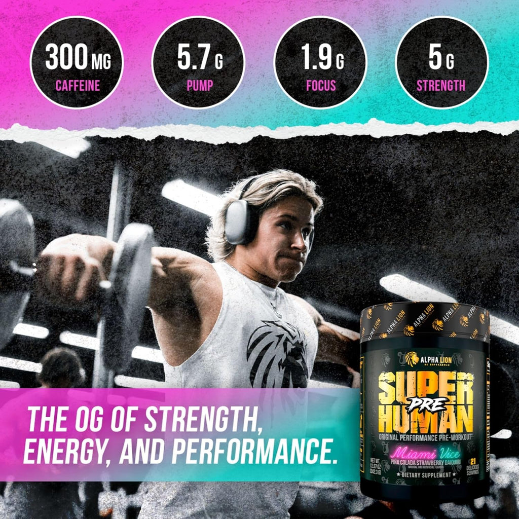 Pre Workout & Post Workout Recovery Bundle, Sustained Energy & Focus O55275