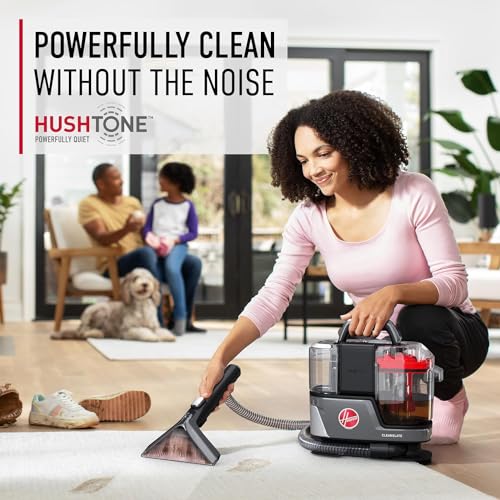 Portable Carpet and Upholstery Spot Cleaner Machine with Powerful Suction X136