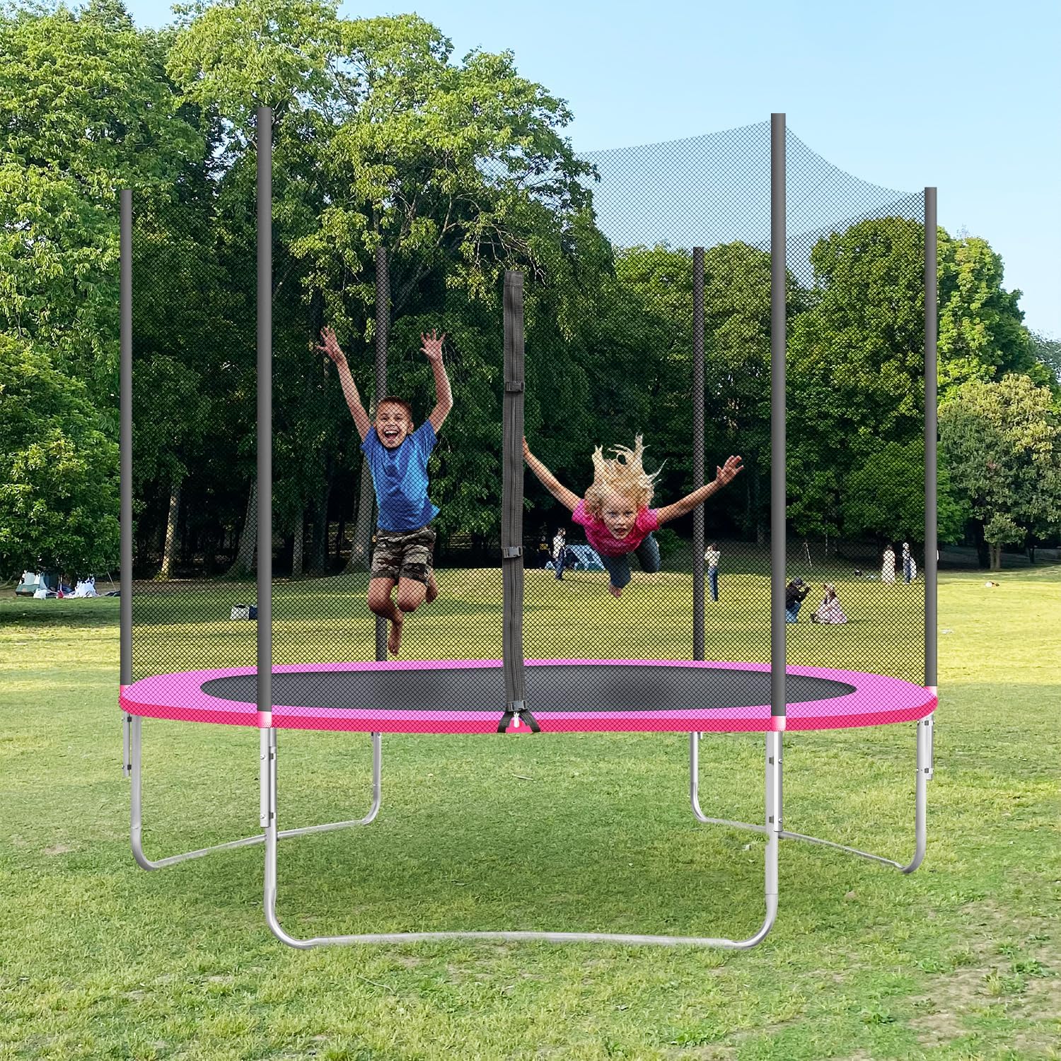 Trampoline with Enclosure for Kids and Adults, 10FT B188730
