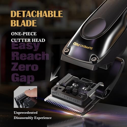 Professional Hair Clippers for Men - Cordless Clipper Set with Charging Base Z449794