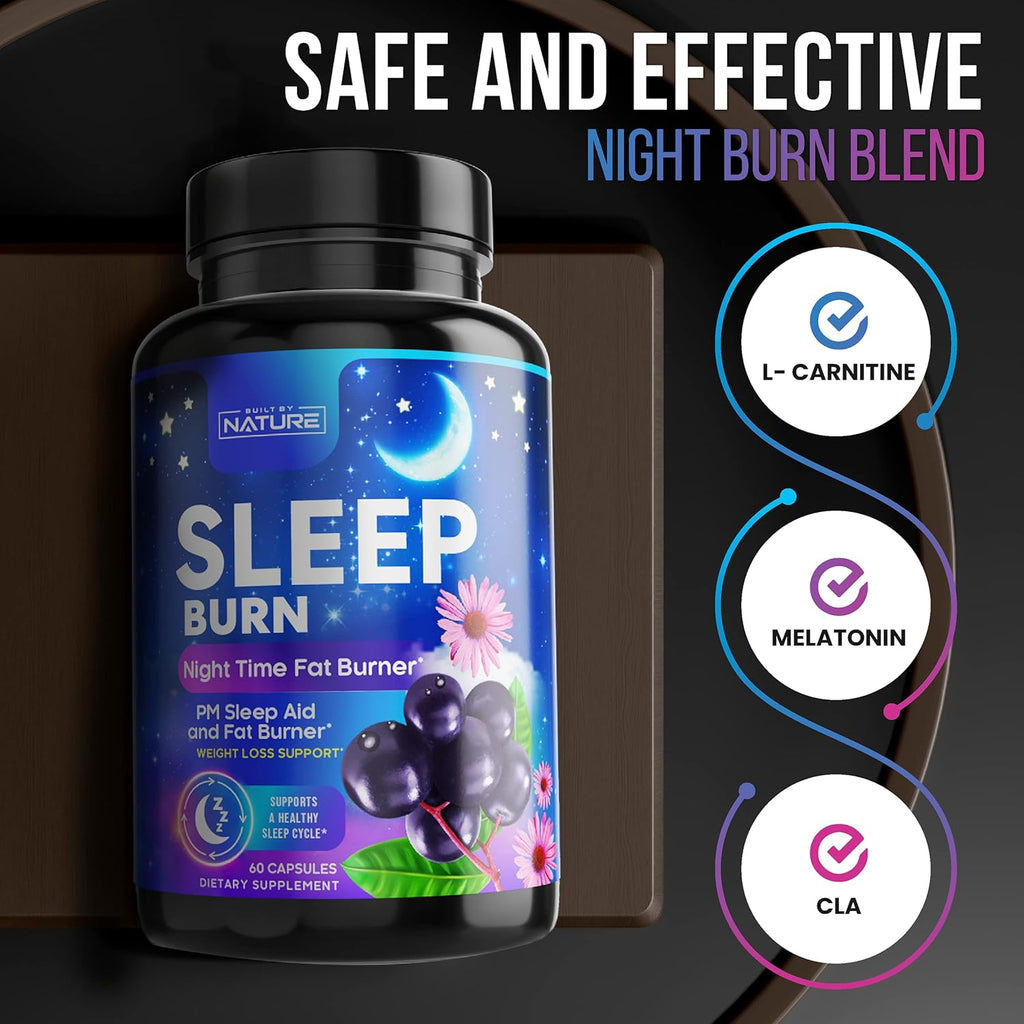 Night Time Fat Burner Sleep Support Capsules R71221