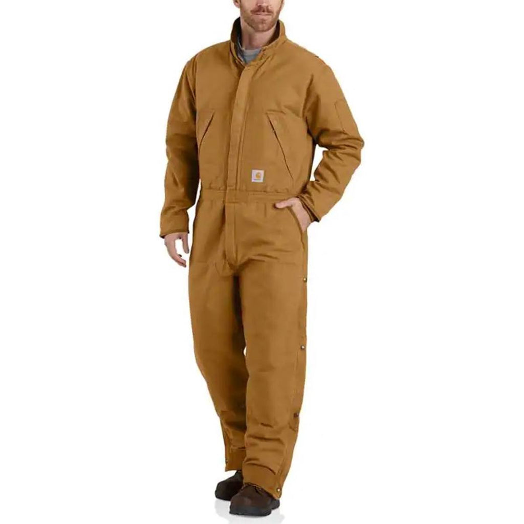Loose Fit Washed Duck Insulated Coverall L460600