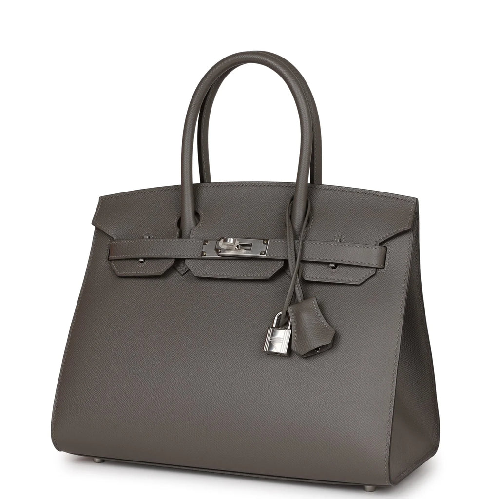 Birkin Sellier 30 Epsom Palladium Hardware R122