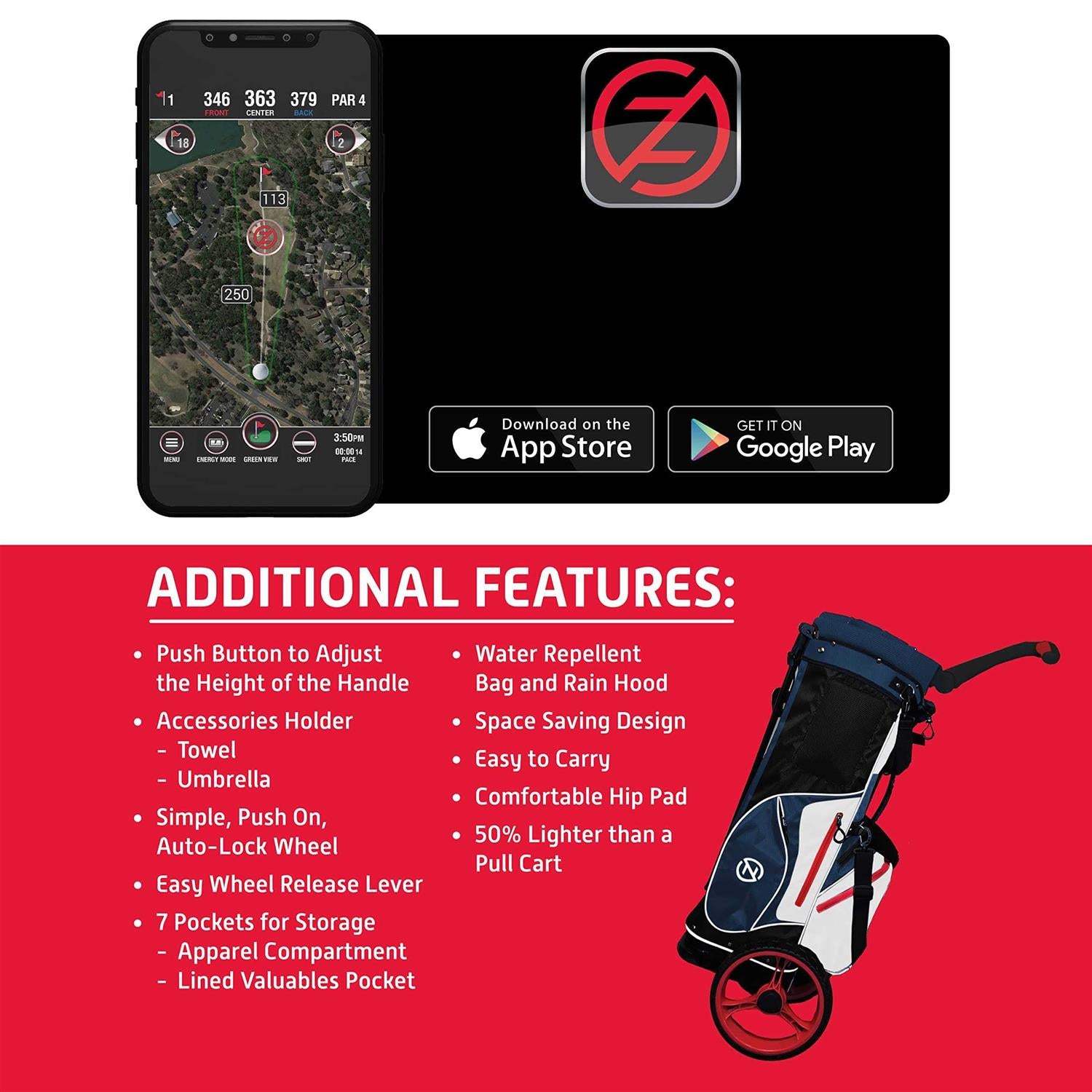 Push Cart & Stand Bag U378
