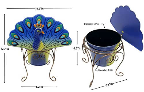 Metal Butterfly Flower Pot for Outdoor Planters J58982
