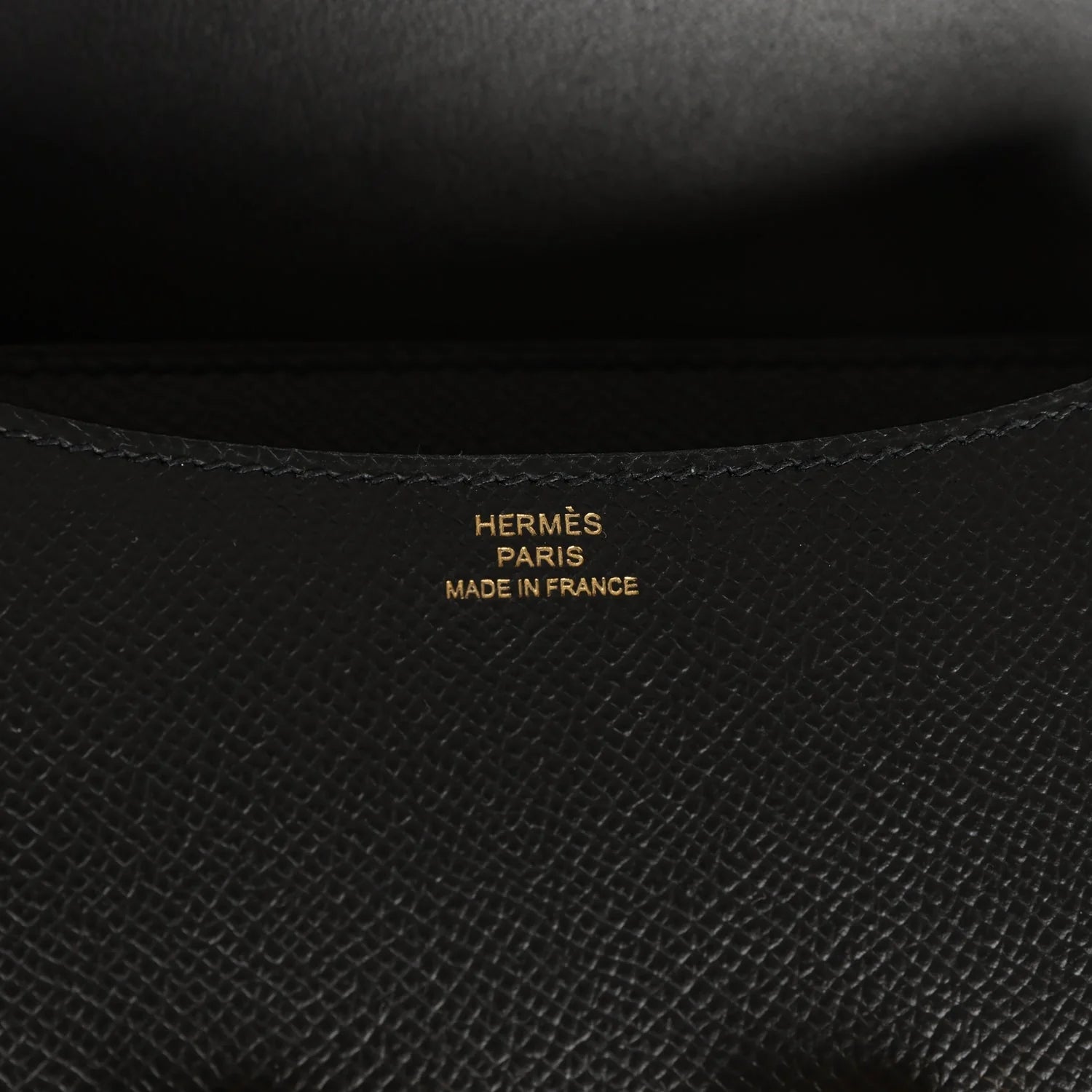 Constance 18 Black Epsom Gold Hardware L773103
