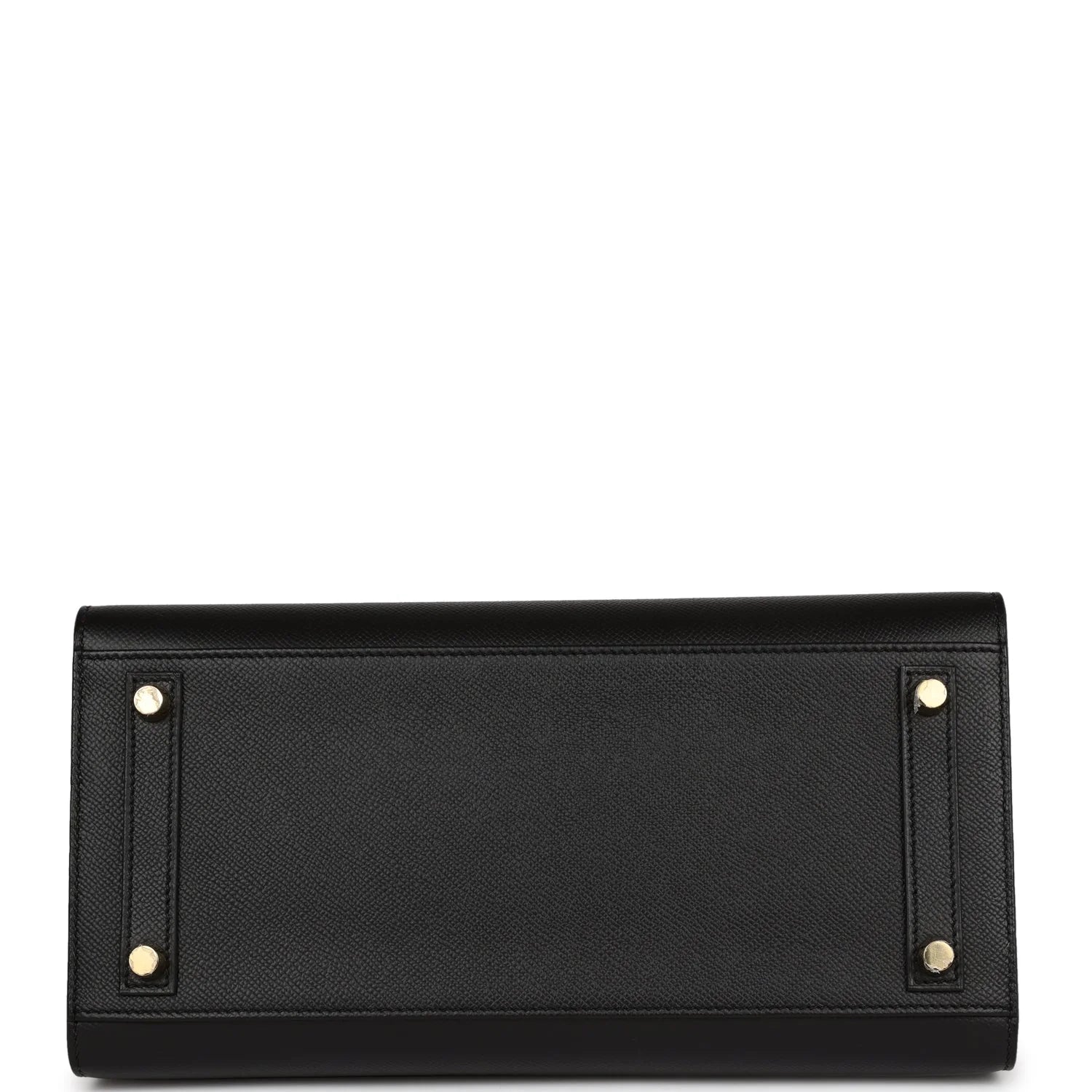 Black Epsom Leather Tote Bag F779