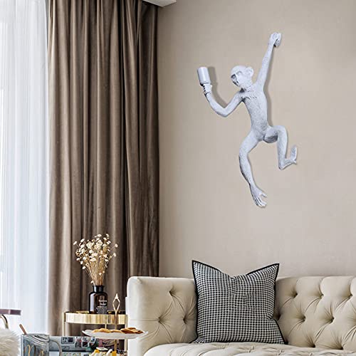 Resin Hemp Rope Monkey Wall Light E27 for Dining Room W3763