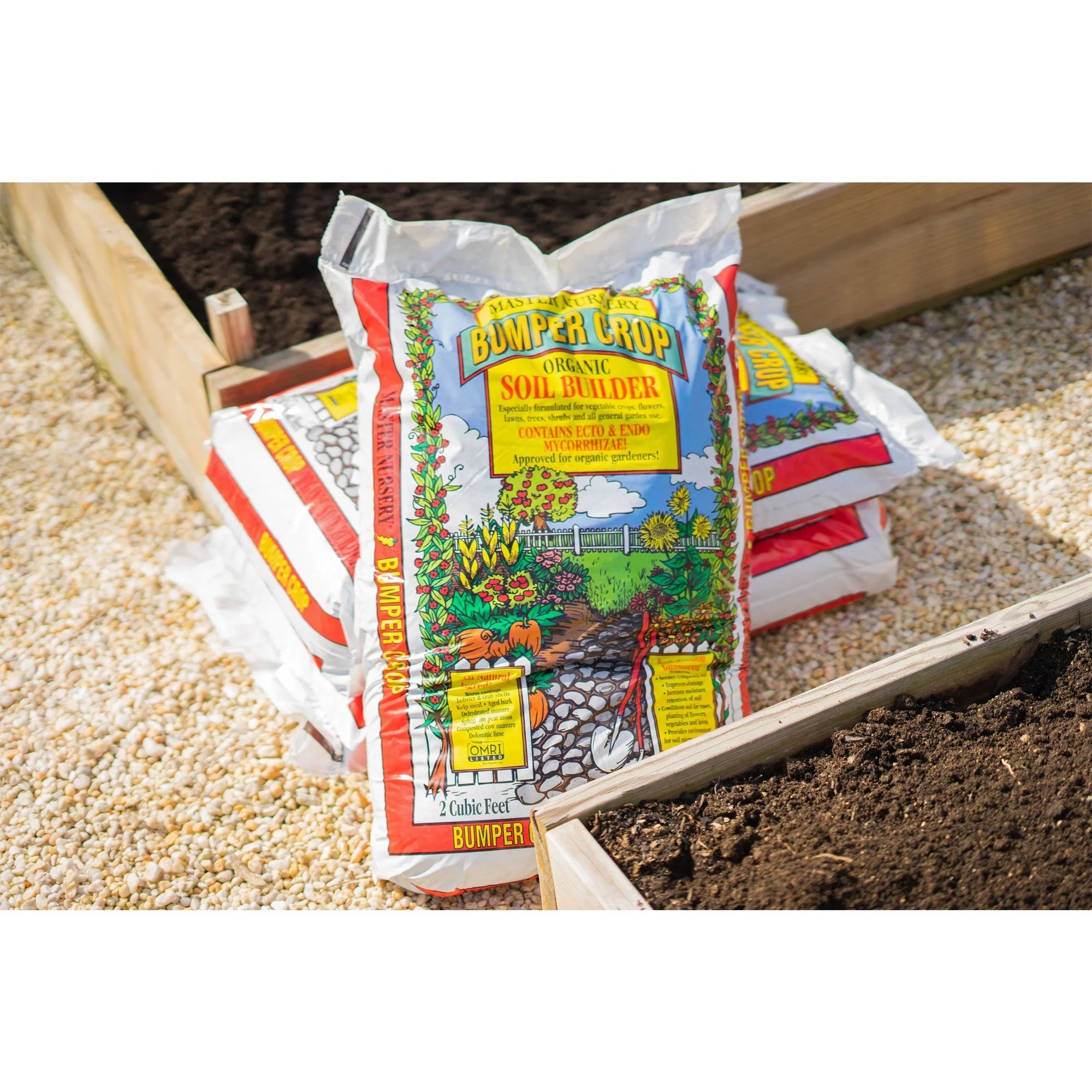 Organic Soil Builder for Garden Beds, 2 cu ft R140