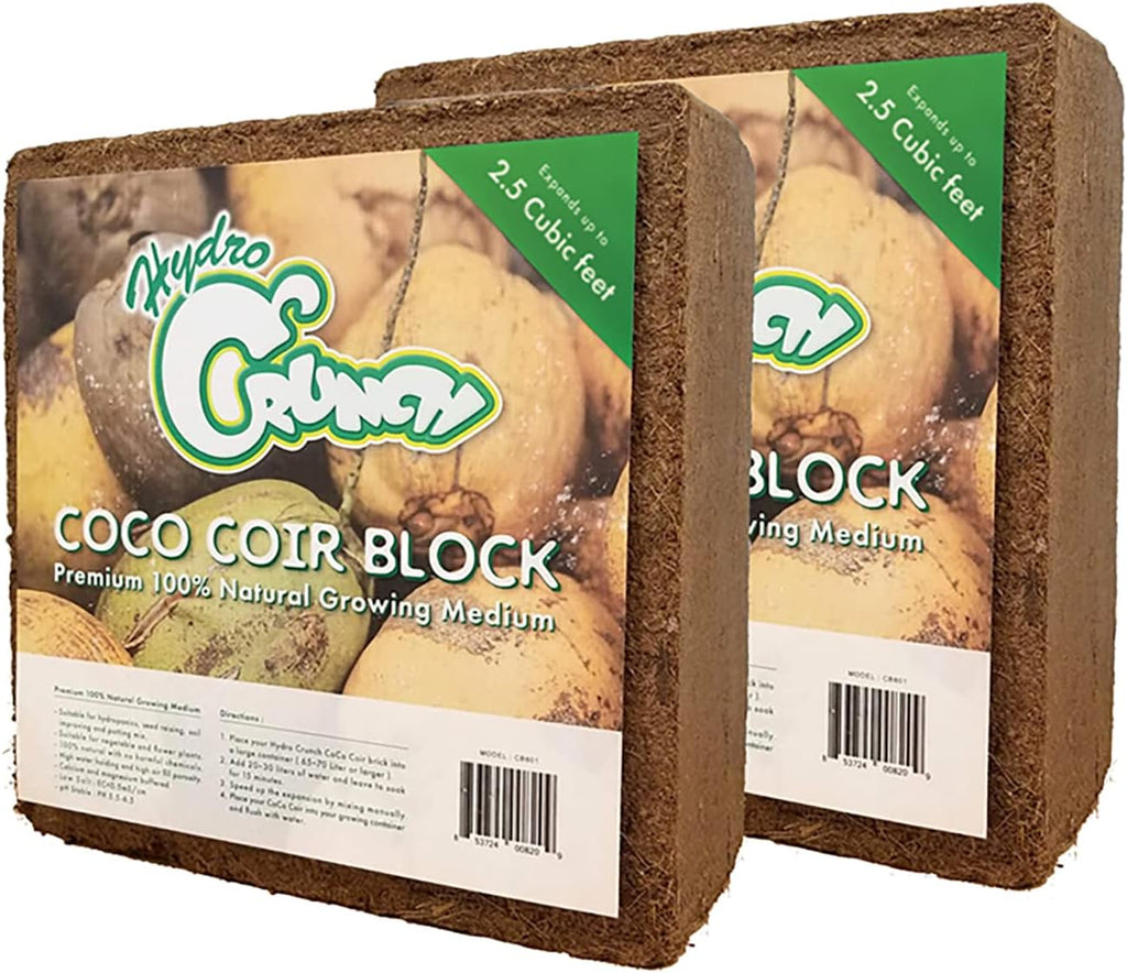 Coco Coir Block 2.5 Cubic Ft (2-Pack) D81369