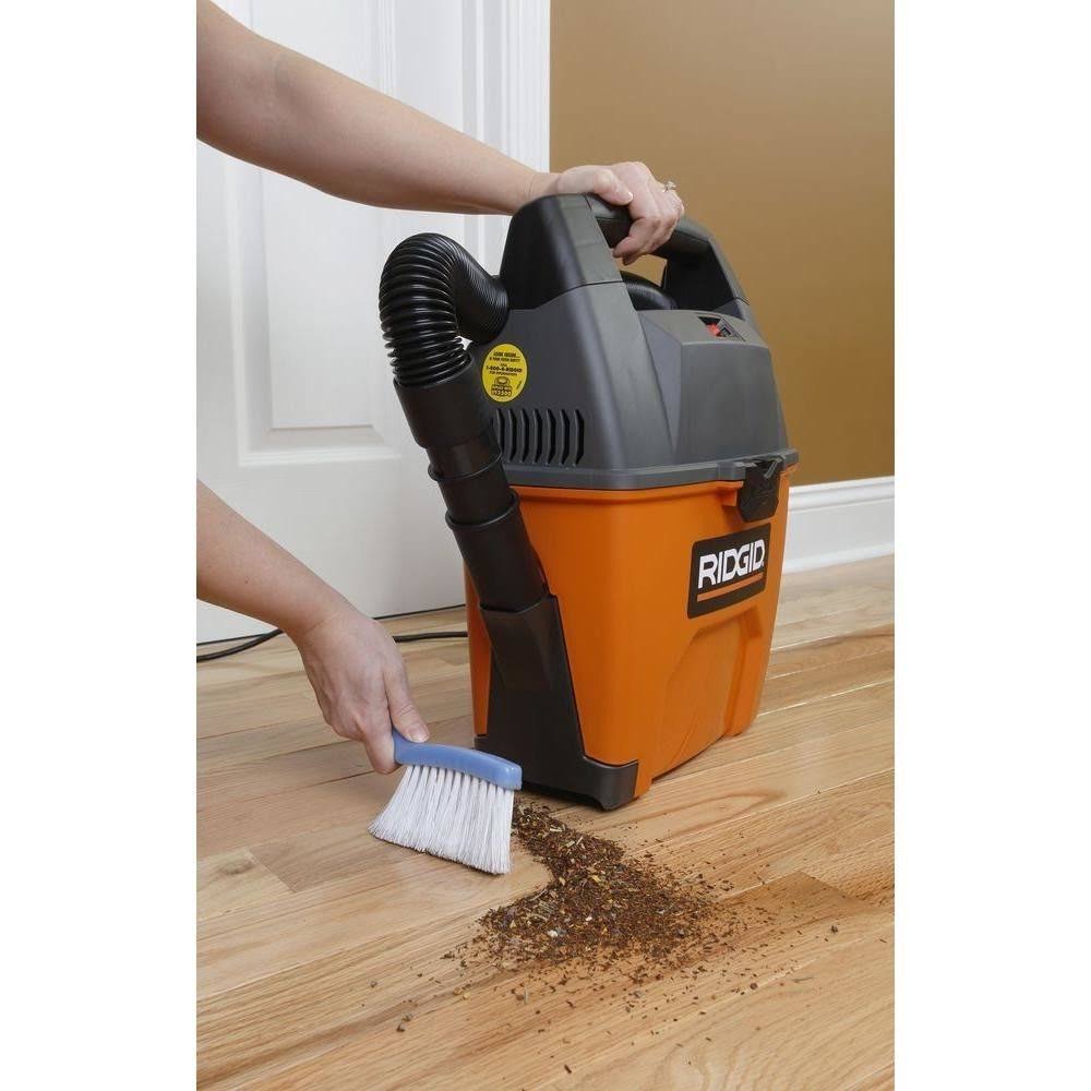 3.5-Peak HP Portable Wet Dry Vac with LED Car Nozzle J3456